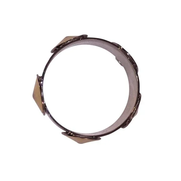 Givenchy Runway Pyramid Studded Bangle Bracelet - Picture 3 of 4